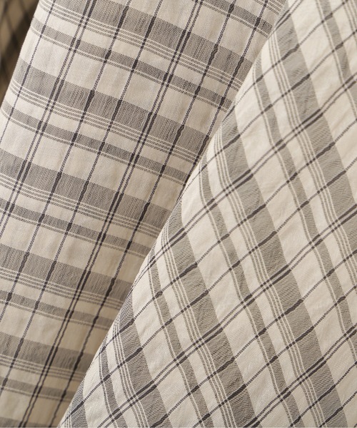 PROPORTION BODY DRESSING(プロポーションボディドレッシング)の「<E>シアーチェックマーメイドワンピース / 1212247700(ワンピース・レディース・ベージュ/ボルドー・SMALL/MEDIUM)」の10枚目の写真