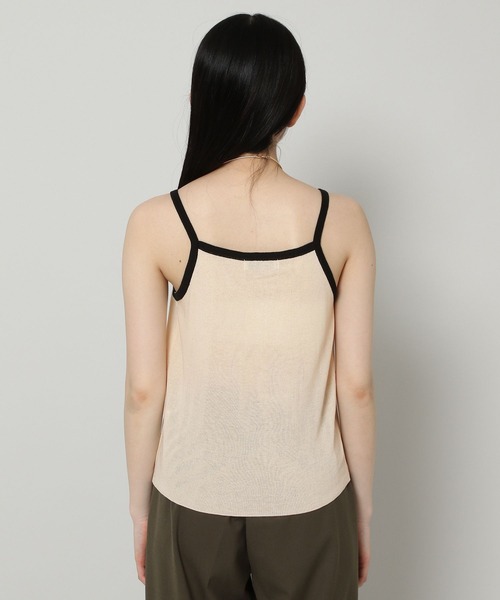 ALAND（エーランド）の「3.3Field Trip／SLEEVELESS TOP　2285624（キャミソール・レディース・ブラック/カーキ/アイボリー・FREE）」の15枚目の写真