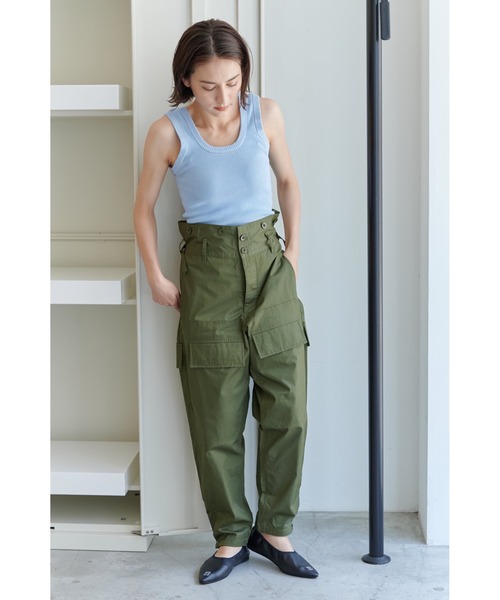 THEATRE PRODUCTS(シアタープロダクツ)の「ニットタンクトップ(タンクトップ・レディース・ブルー/ブラック/ホワイト・FREE)」の21枚目の写真