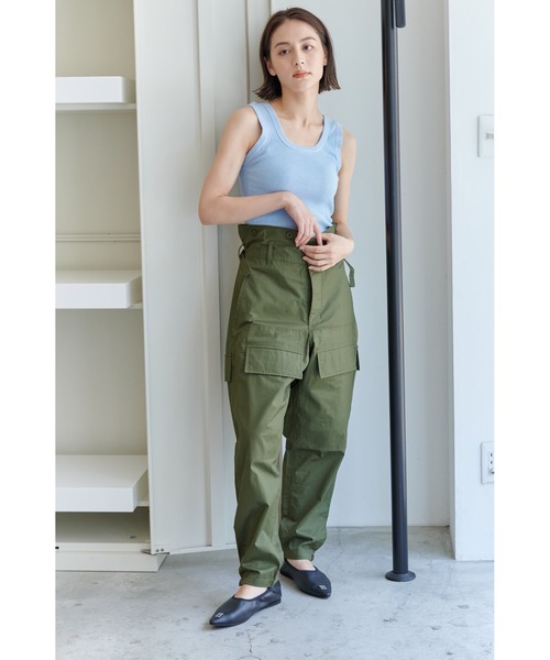 THEATRE PRODUCTS(シアタープロダクツ)の「ニットタンクトップ(タンクトップ・レディース・ブルー/ブラック/ホワイト・FREE)」の14枚目の写真