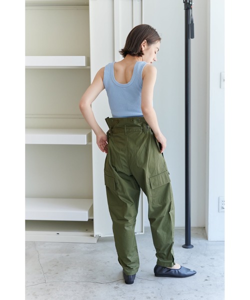 THEATRE PRODUCTS(シアタープロダクツ)の「ニットタンクトップ(タンクトップ・レディース・ブルー/ブラック/ホワイト・FREE)」の5枚目の写真