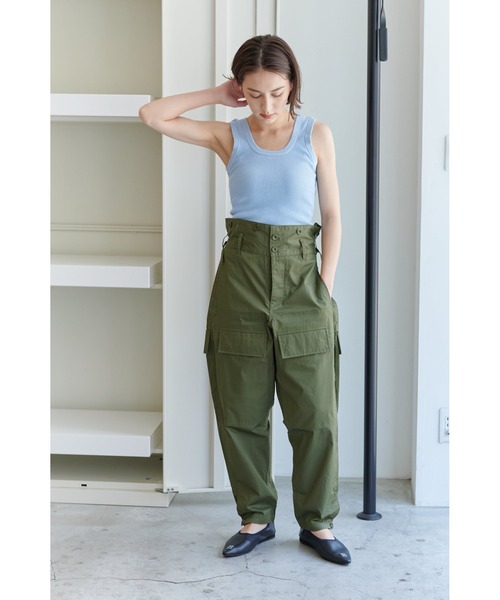 THEATRE PRODUCTS(シアタープロダクツ)の「ニットタンクトップ(タンクトップ・レディース・ブルー/ブラック/ホワイト・FREE)」の11枚目の写真