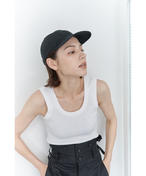 THEATRE PRODUCTS(シアタープロダクツ)の「ニットタンクトップ(タンクトップ・レディース・ブルー/ブラック/ホワイト・FREE)」の10枚目の写真