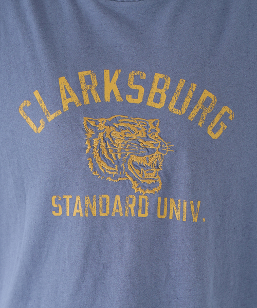 JOURNAL STANDARD（ジャーナルスタンダード）の「エンブロイダリーロゴTシャツ（Tシャツ/カットソー・レディース・ホワイト/ネイビー・FREE）」の17枚目の写真