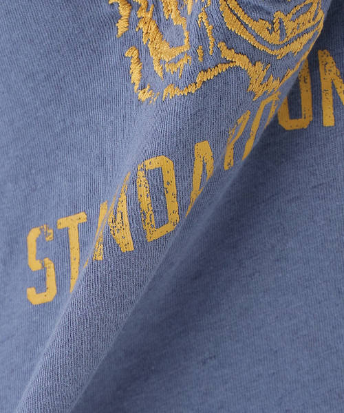 JOURNAL STANDARD（ジャーナルスタンダード）の「エンブロイダリーロゴTシャツ（Tシャツ/カットソー・レディース・ホワイト/ネイビー・FREE）」の22枚目の写真