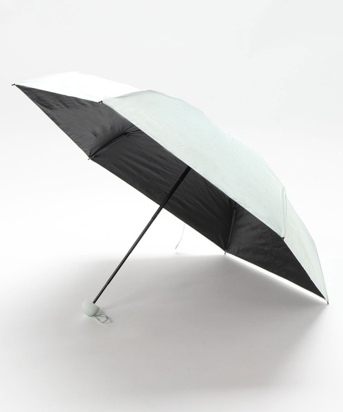 CLEA（クレア）の「【ケース付き】晴雨兼用 UVカット 折りたたみミニ傘（折りたたみ傘・レディース・ブラック/ピンク/ミント/パープル/ベージュ/ブルー・FREE）」の9枚目の写真