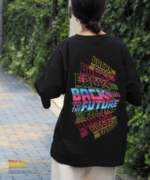 DISCUS（ディスカス）の「DISCUS『BACK TO THE FUTURE』バックプリントTシャツ（Tシャツ/カットソー・レディース・ブラック/ホワイト・M）」の20枚目の写真