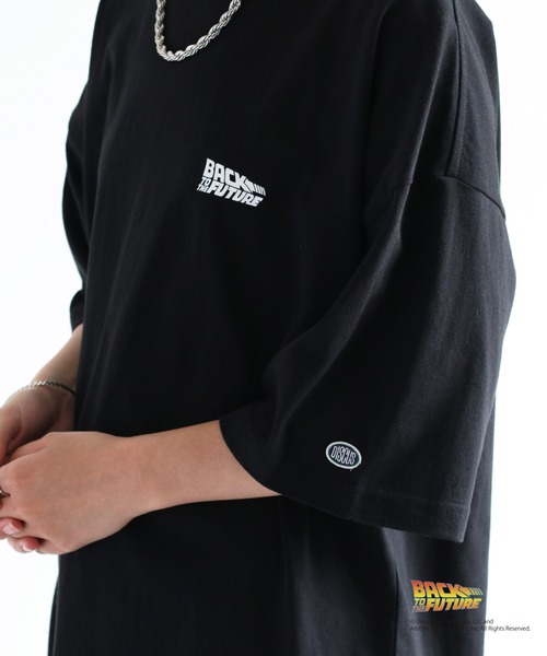 DISCUS（ディスカス）の「DISCUS『BACK TO THE FUTURE』バックプリントTシャツ（Tシャツ/カットソー・レディース・ブラック/ホワイト・M）」の21枚目の写真