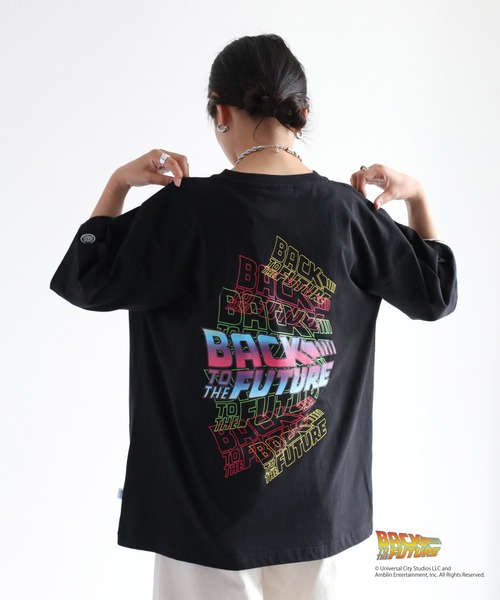 DISCUS（ディスカス）の「DISCUS『BACK TO THE FUTURE』バックプリントTシャツ（Tシャツ/カットソー・レディース・ブラック/ホワイト・M）」の17枚目の写真