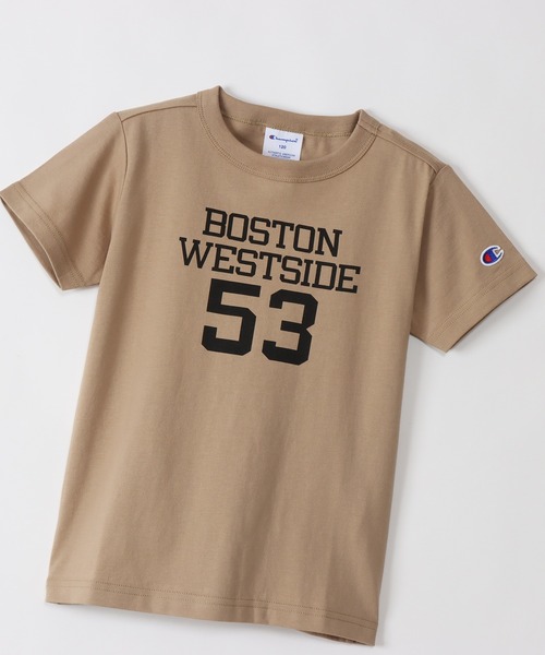 Tシャツ・カットソー CHAMPION SS25 TSHIRT (220761 NBK) セール】【Champion/チャンピオン】キッズ ショートスリーブT