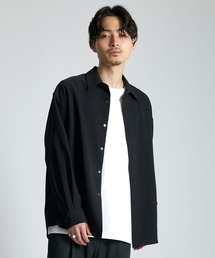 city（シティ）の「ADAPT LONG SLEEVE SHIRTS/アダプトウールオーバーサイズシャツ（シャツ/ブラウス）」