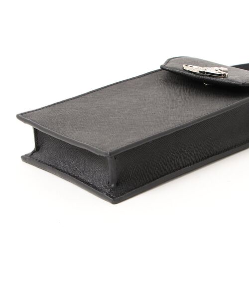 Vivienne Westwood（ヴィヴィアンウエストウッド）の「53030019-L001N-LAPHONE BAG（スマホケース/カバー・レディース・ブラック・FREE）」の5枚目の写真