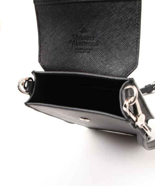 Vivienne Westwood（ヴィヴィアンウエストウッド）の「53030019-L001N-LAPHONE BAG（スマホケース/カバー・レディース・ブラック・FREE）」の3枚目の写真