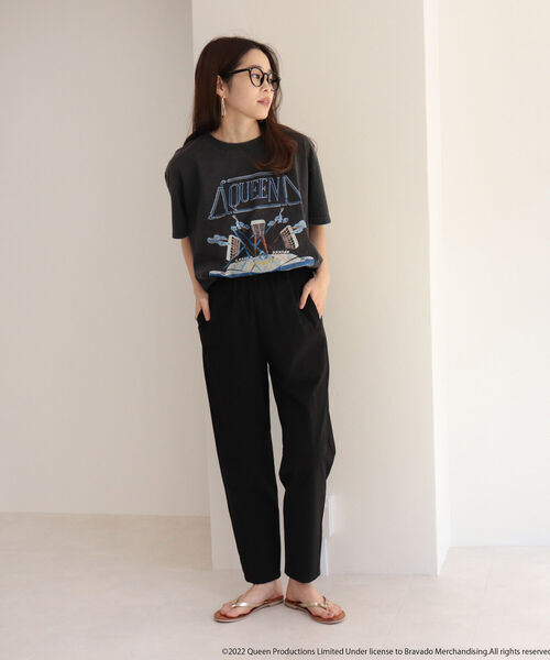 GOOD ROCK SPEED（グッドロックスピード）の「【WEB限定】【GOOD ROCK SPEED】BAND T（Tシャツ/カットソー・レディース・チャコールグレー・FREE）」の3枚目の写真