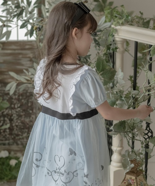 Catherine Cottage（キャサリンコテージ）の「なりきりプリンセスワンピース（ワンピース・キッズ・ネイビー/サックスブルー/ライラック・90/100/110/120/130）」の14枚目の写真