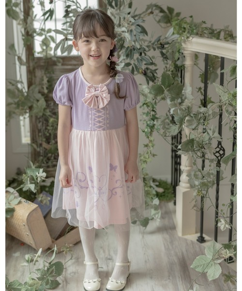 Catherine Cottage（キャサリンコテージ）の「なりきりプリンセスワンピース（ワンピース・キッズ・ネイビー/サックスブルー/ライラック・90/100/110/120/130）」の20枚目の写真