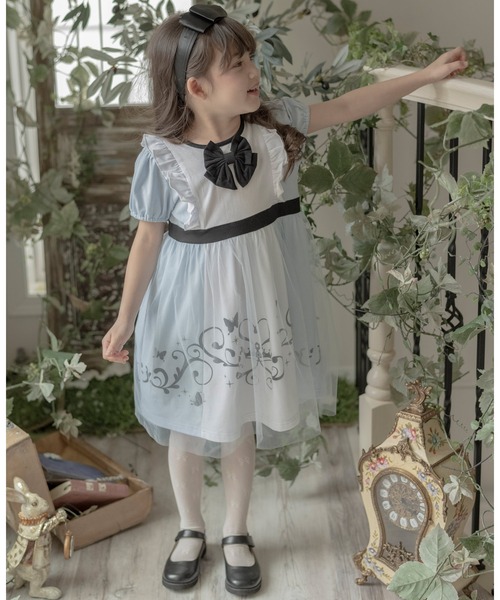 Catherine Cottage（キャサリンコテージ）の「なりきりプリンセスワンピース（ワンピース・キッズ・ネイビー/サックスブルー/ライラック・90/100/110/120/130）」の15枚目の写真