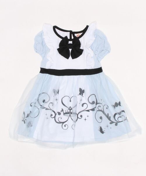 Catherine Cottage（キャサリンコテージ）の「なりきりプリンセスワンピース（ワンピース・キッズ・ネイビー/サックスブルー/ライラック・90/100/110/120/130）」の7枚目の写真