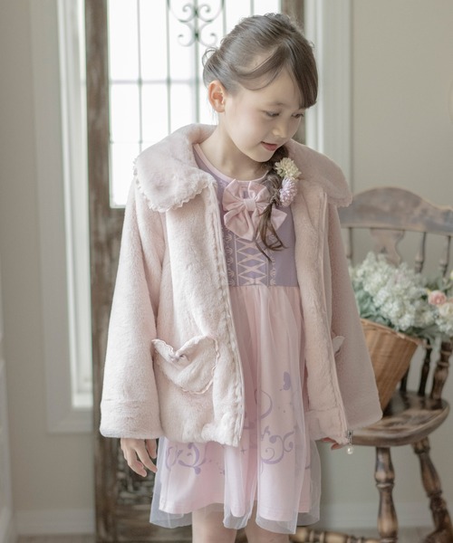 Catherine Cottage（キャサリンコテージ）の「なりきりプリンセスワンピース（ワンピース・キッズ・ネイビー/サックスブルー/ライラック・90/100/110/120/130）」の8枚目の写真