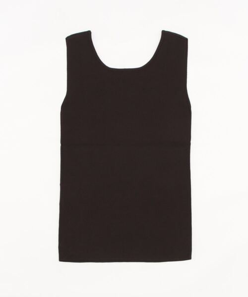 cepo(セポ)の「ソウバリニットタンクトップ 2(タンクトップ・レディース・ブラック/オフホワイト/グリーン/オレンジ・M)」の5枚目の写真