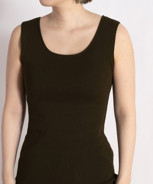 cepo(セポ)の「ソウバリニットタンクトップ 2(タンクトップ・レディース・ブラック/オフホワイト/グリーン/オレンジ・M)」の13枚目の写真