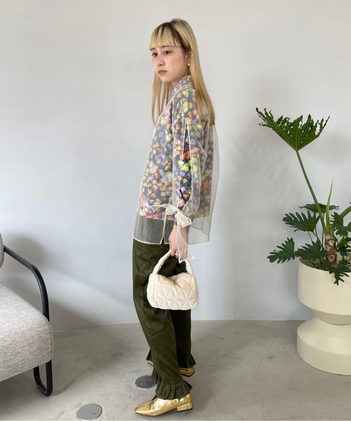 SANSeLF（サンセルフ）の「Se ヴィンテージライク サテンフリル