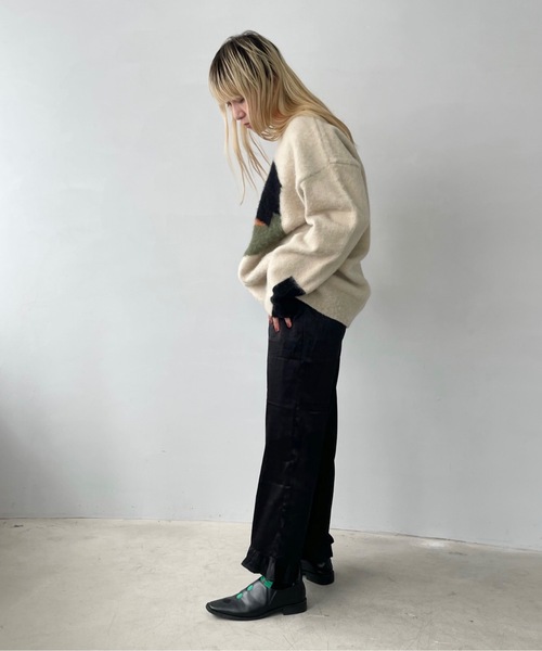 SANSeLF（サンセルフ）の「Se ヴィンテージライク サテンフリル