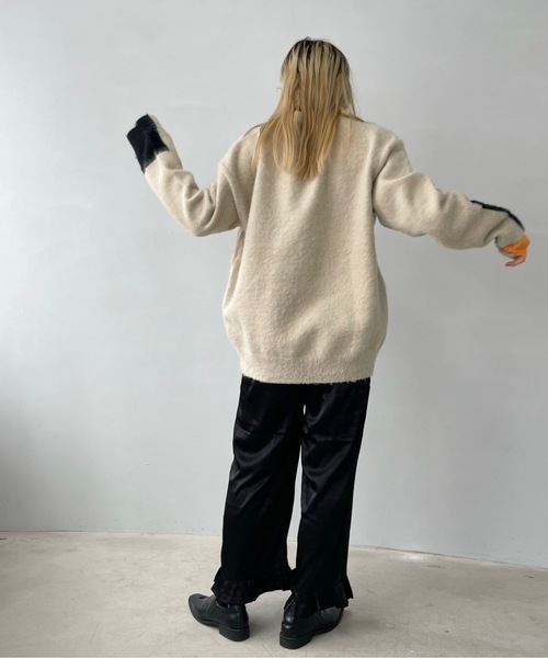 ♡♡新品未使用タグ付き♡♡セブンデイス♡♡フリルパンツ♡♡ SEVEN DAYS セブンデイズスカートライクプリーツパンツ ゼブラ柄
