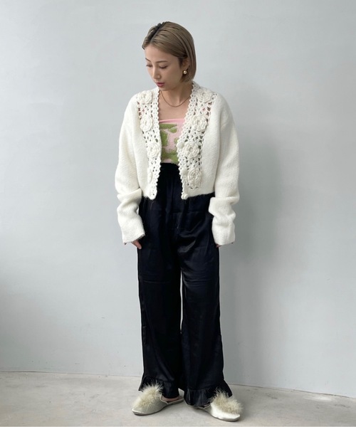 sanself パンツ SANSeLF パンツ Se メタリックパンツ「SANSeLF」sanwt23a001