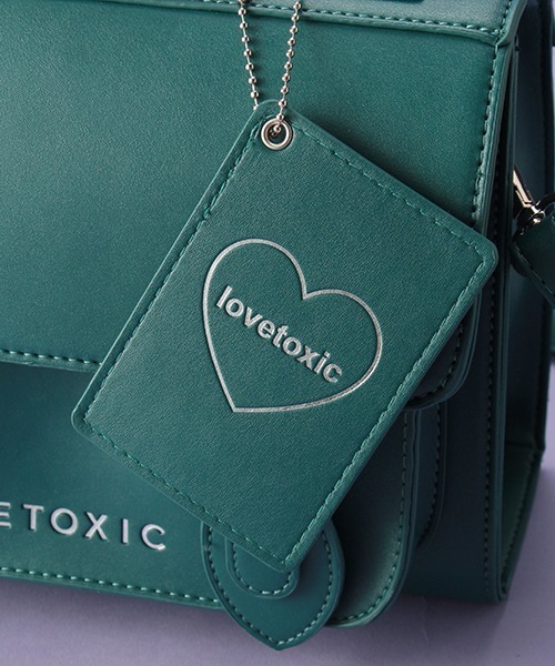 LOVETOXIC（ラブトキシック）の「サッチェル合皮リュック（バックパック/リュック・キッズ・オフホワイト/グリーン/ブラック・FREE）」の9枚目の写真