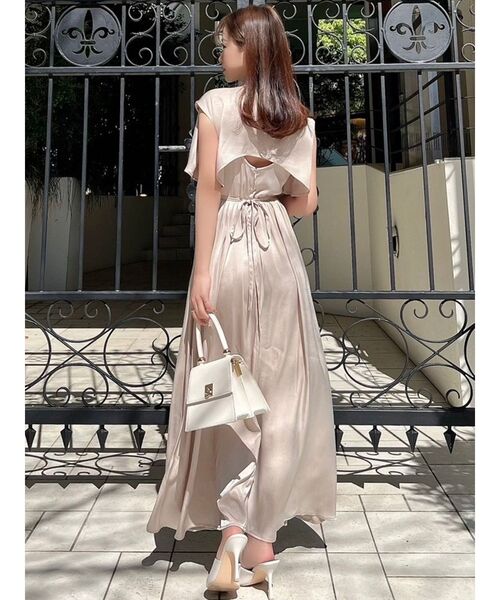 RESEXXY(リゼクシー)の「【WEB限定】ピンタックフレアワンピース(ドレス・レディース・ブラウン/ブルー/アイボリー/その他1・FREE)」の5枚目の写真