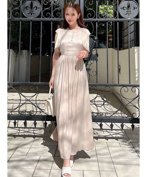 RESEXXY(リゼクシー)の「【WEB限定】ピンタックフレアワンピース(ドレス・レディース・ブラウン/ブルー/アイボリー/その他1・FREE)」の7枚目の写真