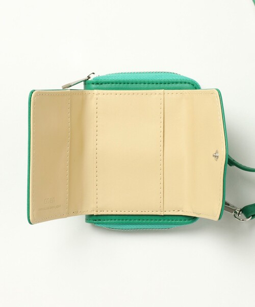 coen（コーエン）の「ウォレットショルダーバッグ（財布・レディース・ブラック/ピンク/イエロー/ケリー・FREE）」の9枚目の写真