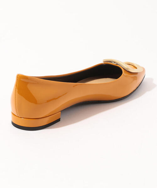 TOMORROWLAND （トゥモローランド）の「FABIO RUSCONI バックル ポンテッドフラットシューズ（パンプス・レディース・ブラック/イエロー・36/38/37）」の6枚目の写真