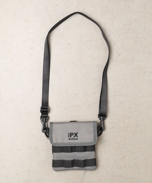 WILD THINGS(ワイルドシングス)の「【THE PX by WILDTHINGS】Device Holder M(ショルダーバッグ・メンズ・ネイビー/グレー/ブラック・FREE)」の3枚目の写真