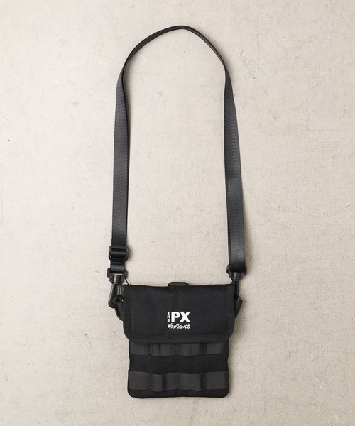 WILD THINGS(ワイルドシングス)の「【THE PX by WILDTHINGS】Device Holder M(ショルダーバッグ・メンズ・ネイビー/グレー/ブラック・FREE)」の2枚目の写真