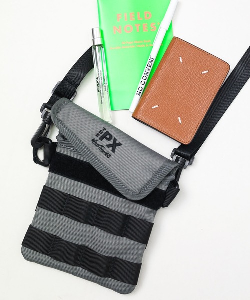 WILD THINGS(ワイルドシングス)の「【THE PX by WILDTHINGS】Device Holder M(ショルダーバッグ・メンズ・ネイビー/グレー/ブラック・FREE)」の11枚目の写真