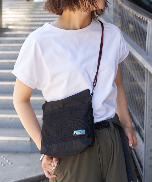 Franklin Climbing（フランクリンクライミング）の「【Franklin Climbing】サコッシュ（ショルダーバッグ・メンズ・ベージュ/ブラック/グリーン/ブルー系その他/バイオレット/ネイビー・ONE SIZE）」の20枚目の写真