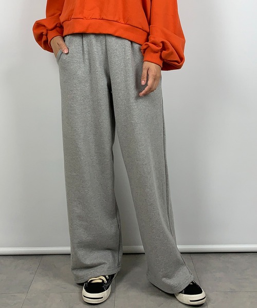 me+em select（ミームセレクト）の「リラックススウェットジョガーパンツ（スウェットパンツ・レディース・オートミール/ネイビー/ブラック/グレー/ブルー/グリーン/レッド/ライトブルー・MEDIUM/SMALL）」の16枚目の写真