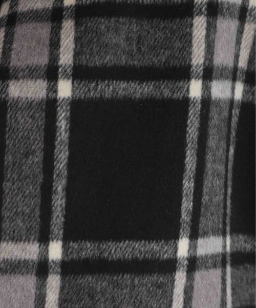 mysty woman（ミスティウーマン）の「無地チェックチェスターコート 347098（チェスターコート・レディース・ブラック/ベージュ/ホワイト系その他/ブラック系その他・FREE）」の20枚目の写真