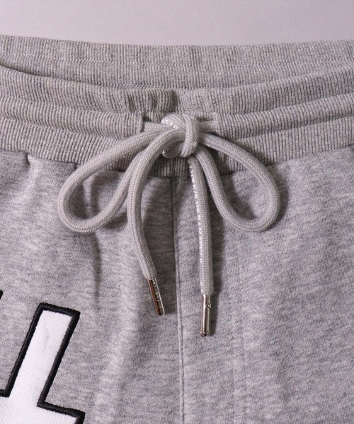 LUXE/R(ラグジュ)の「(RM)【ユニセックス】【LUXE/R】モノグラム ビッグ ロゴ ワッペン ジョガーパンツ(スウェットパンツ・メンズ・ブラック/グレー/ホワイト・LARGE/MEDIUM)」の12枚目の写真