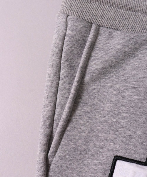 LUXE/R(ラグジュ)の「(RM)【ユニセックス】【LUXE/R】モノグラム ビッグ ロゴ ワッペン ジョガーパンツ(スウェットパンツ・メンズ・ブラック/グレー/ホワイト・LARGE/MEDIUM)」の11枚目の写真