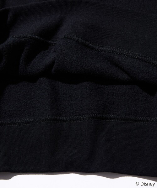 FREAK'S STORE（フリークスストア）の「WEB限定【DISNEY/ディズニー ミッキーマウス】 別注 ビッグシルエット バックプリント クルーネックスウェット/You're THE Best（スウェット・メンズ・グレー/グリーン/ブラック/サックスブルー・SMALL/LARGE/MEDIUM）」の17枚目の写真