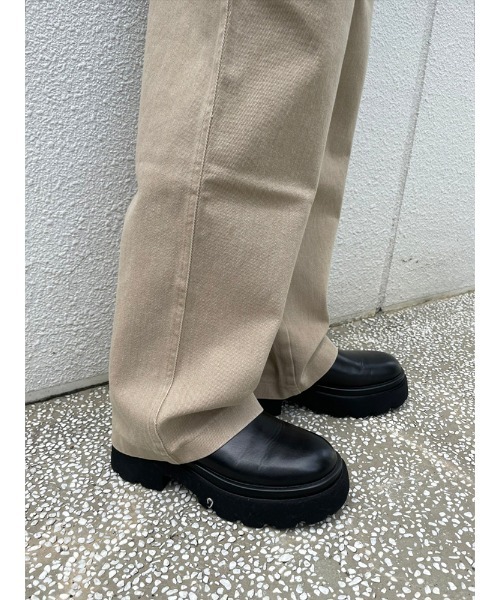 ENVYM（アンビー）の「ヴィンテージカラーＰＴ（その他パンツ・レディース・オレンジ/ブラック/ベージュ・SMALL/MEDIUM）」の8枚目の写真