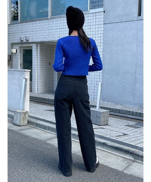 ENVYM（アンビー）の「ヴィンテージカラーＰＴ（その他パンツ・レディース・オレンジ/ブラック/ベージュ・SMALL/MEDIUM）」の13枚目の写真