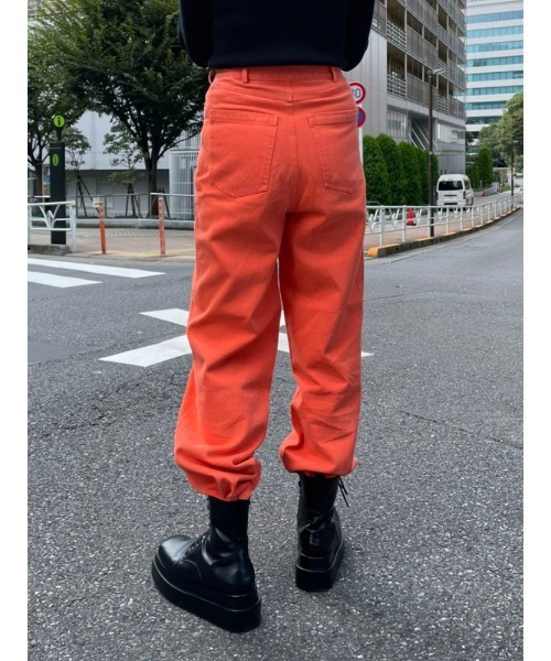 ENVYM（アンビー）の「ヴィンテージカラーＰＴ（その他パンツ・レディース・オレンジ/ブラック/ベージュ・SMALL/MEDIUM）」の16枚目の写真
