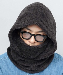 A.M.S.(エーエムエス)のフリースボア フードネックウォーマー(ネックウォーマー/スヌード)