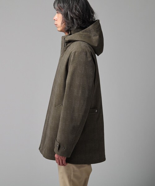 TAKEO KIKUCHI（タケオキクチ）の「◆LANATEC(R) 3WAY グレンチェック ブルゾン（ブルゾン・メンズ・サンドベージュ/ネイビー・01/02/03/04/05）」の5枚目の写真