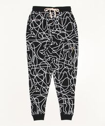 ALDIES | Snake Pattern Saluel Pants / スネークパターンサルエルパンツ(スウェットパンツ)