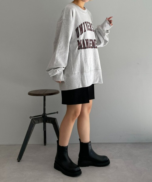 CPC SCAMP（シーピーシースキャンプ）の「【CPC SCAMP】サイドゴアクッションショートブーツ（ブーツ・レディース・ブラック・SMALL/MEDIUM/LARGE）」の4枚目の写真